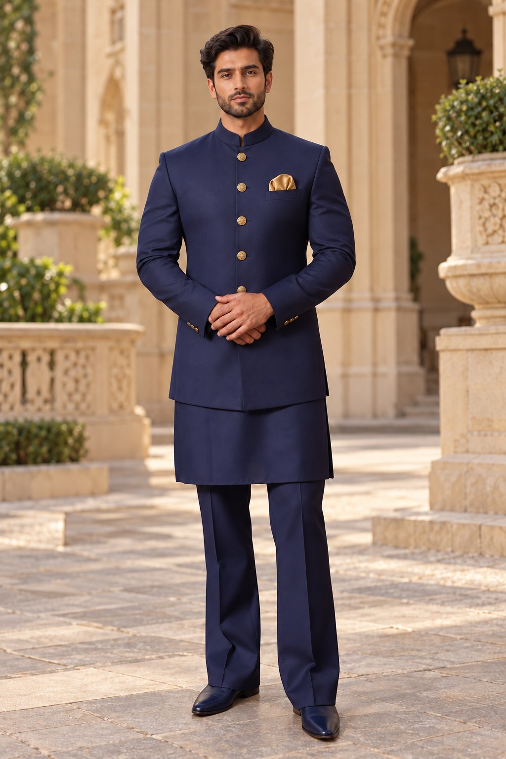 Navy Prince Coat