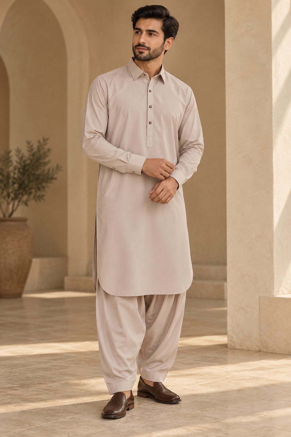 Oyster Regular Suit — Shirt Collar