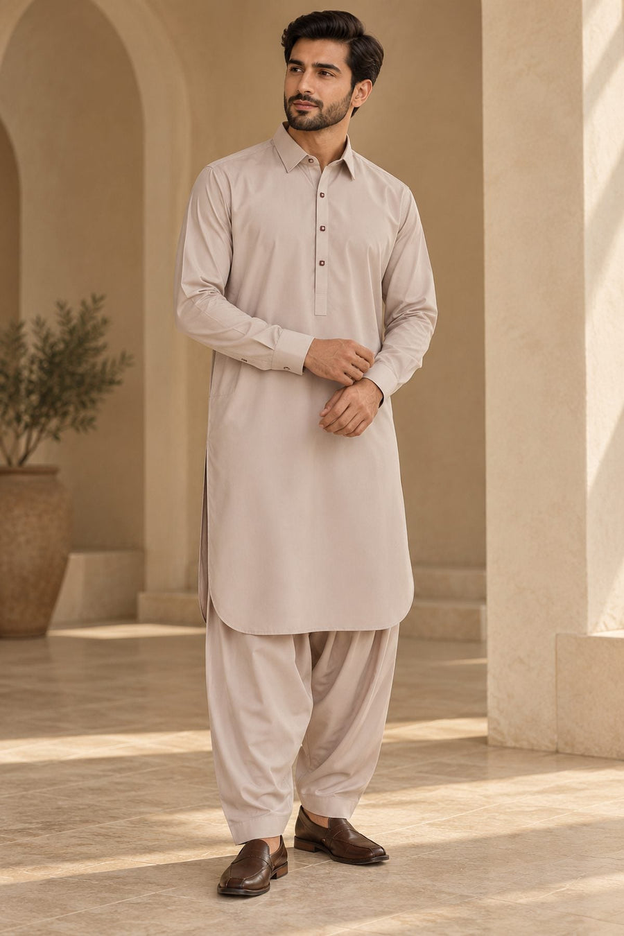 Oyster Regular Suit — Shirt Collar